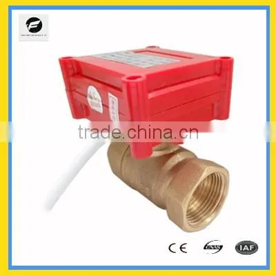 DC5V low voltage motorized ball valve for Leak detection&water shut off system