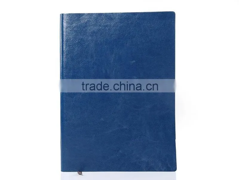Newest smart genuine leather notebook