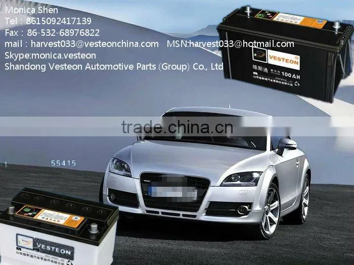 Vesteon maintenance free car battery 12V135Ah