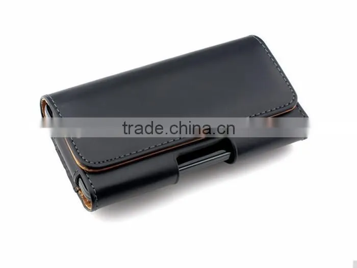 2015 Hot selling leather mobile phone case pouch case in Dongguan