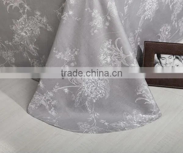 elegant design 100% cotton cheap and new design bed sheet in China
