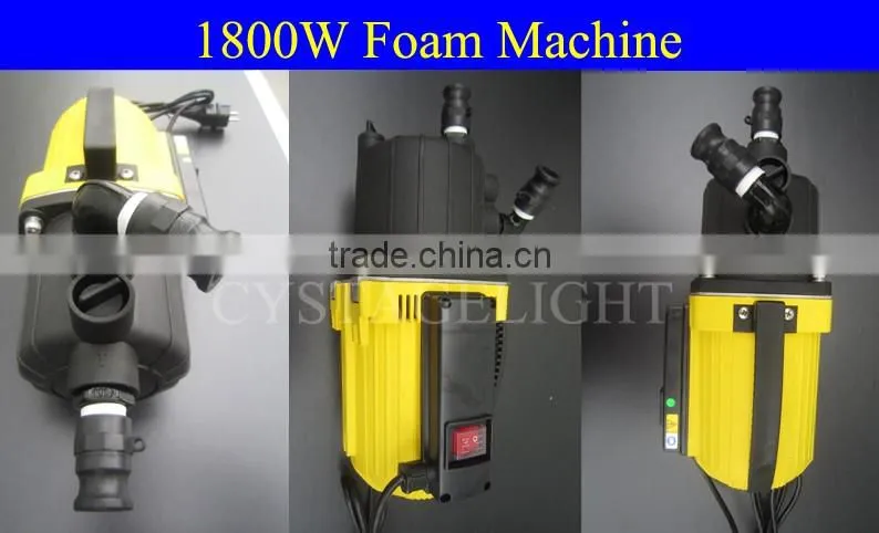 Stage Effect Equipment 1800W Playground Spray Foaming Machine