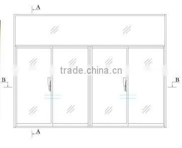 ALUMINIUM SLIDING WINDOW - TK500