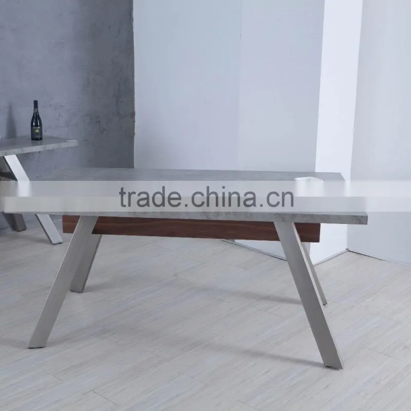 Modern Stainless Steel Table Leg