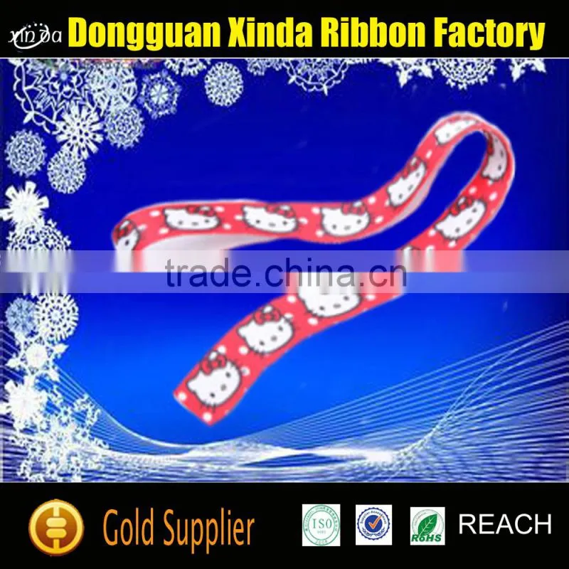 New! New! New! High Quality Printed Satin Ribbon