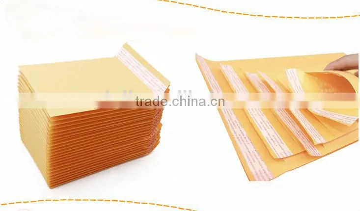 Custom Design Self-seal Craft Bubble padded Mailer