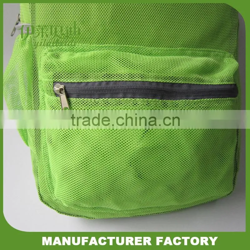Mesh fabric Backpack bag/sport backpack