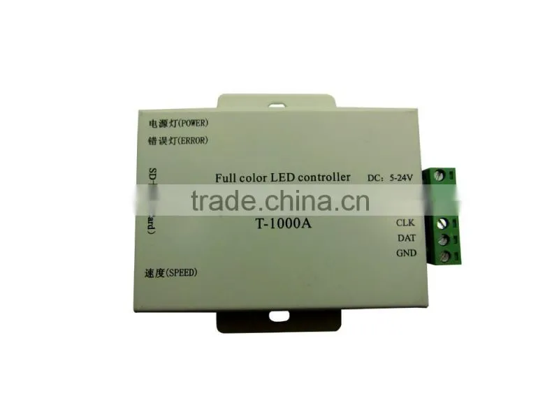 1024 pixel rgb led controller with SD card (programmable) for small ad letter