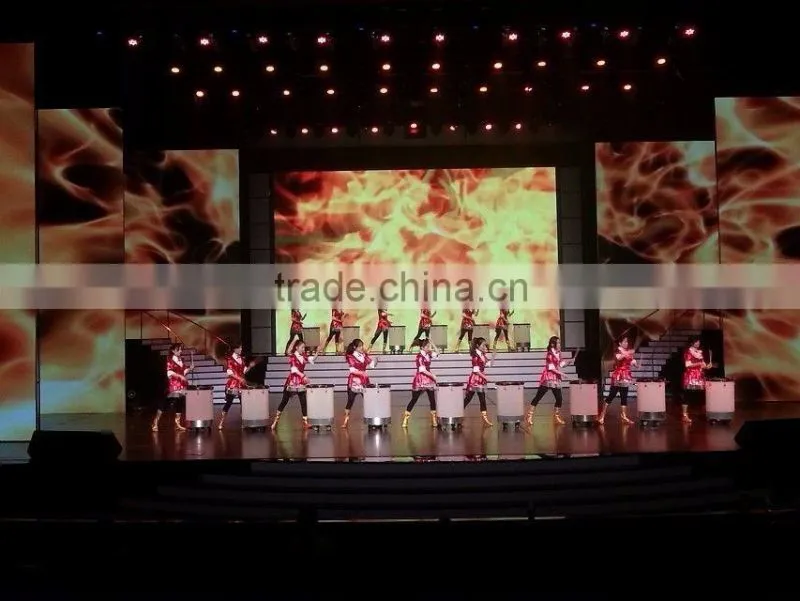Led display rental innovation p4 stage big board advertising led display