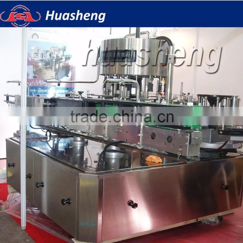 glass bottle paper label cold wet glue paste labeling machine