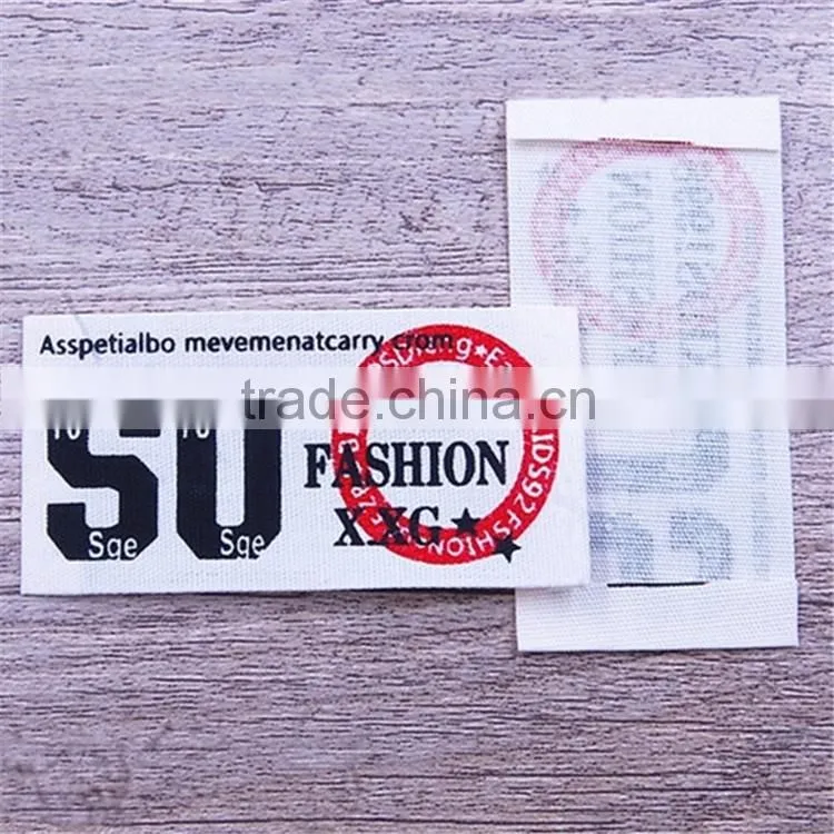 care label label ribbon printing machine garment care label