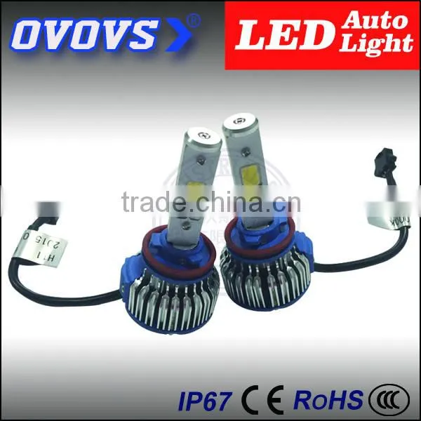 2016 new version H11 cob 24w led headlight with CE ROHS for To-yota c-rown 2011,suv,utv