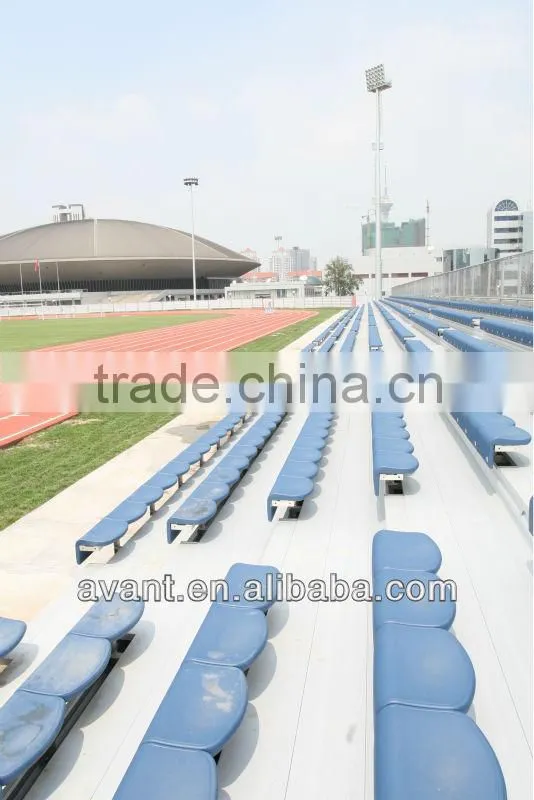 fixed colorful simple mounted plastic stadium chair,bucket seating,retractable seating for sport ball games,education,amusement