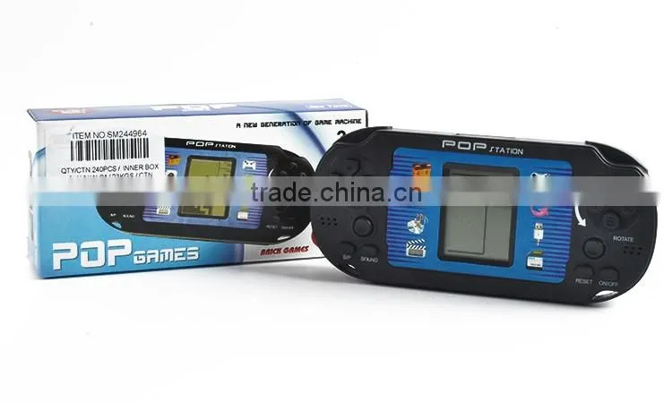 Top quality fashionable plastic pop game player for kids