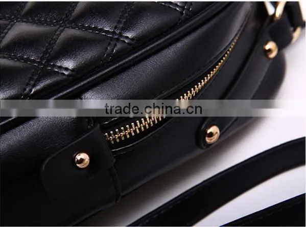 China cheap leather school backpack