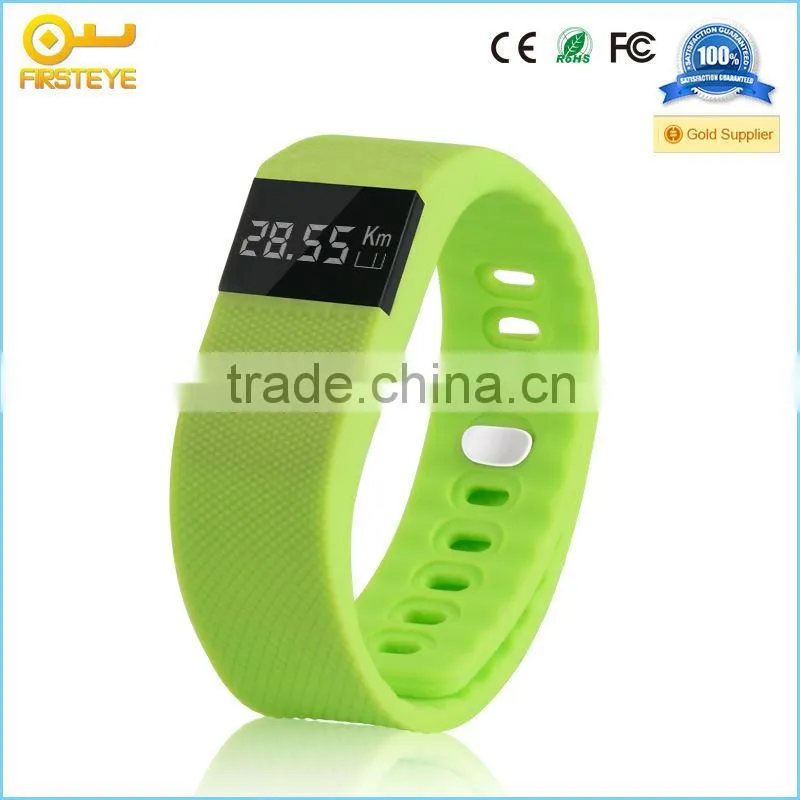 Firsteye TW64 smart bluetooth wristband , Neutral smart wristband for men and women