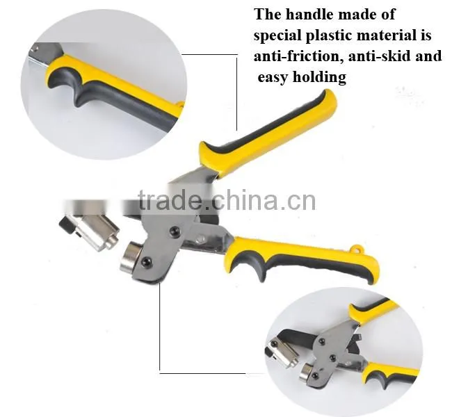 Mini Hand Press Grommet Punching Machine Tool for Eyelet #4 (10.5mm)