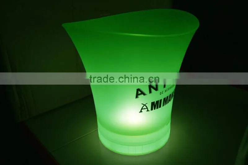 Glowing LED Champagne and Wine Bucket