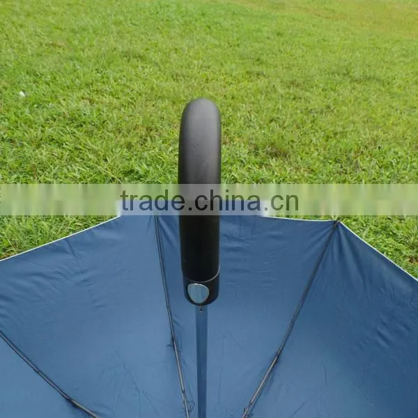 Silver-coated outdoor large sun umbrella