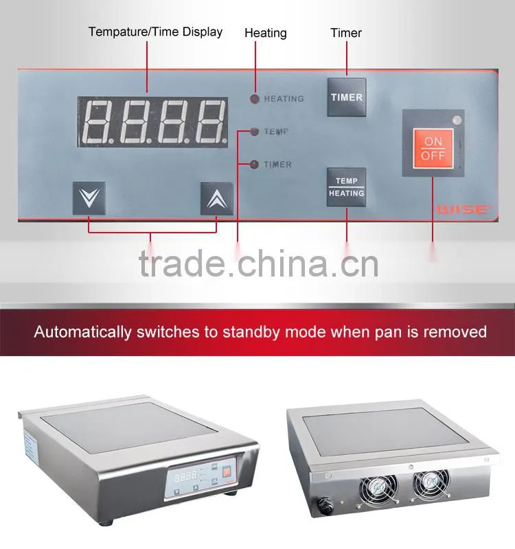 Commercial Stainless Steel Countertop Induction Cooker With 3500W