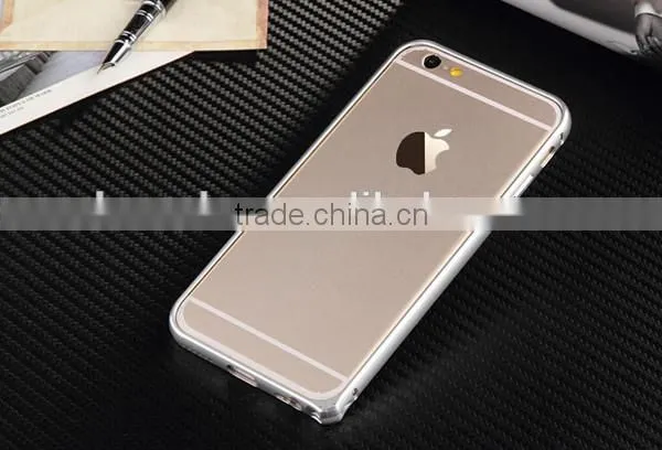 New arrival cell phone accessories for iphone 6 plus aluminum bumper