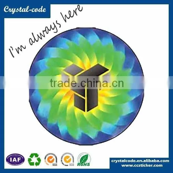 Self adhesive custom hologram label stickers