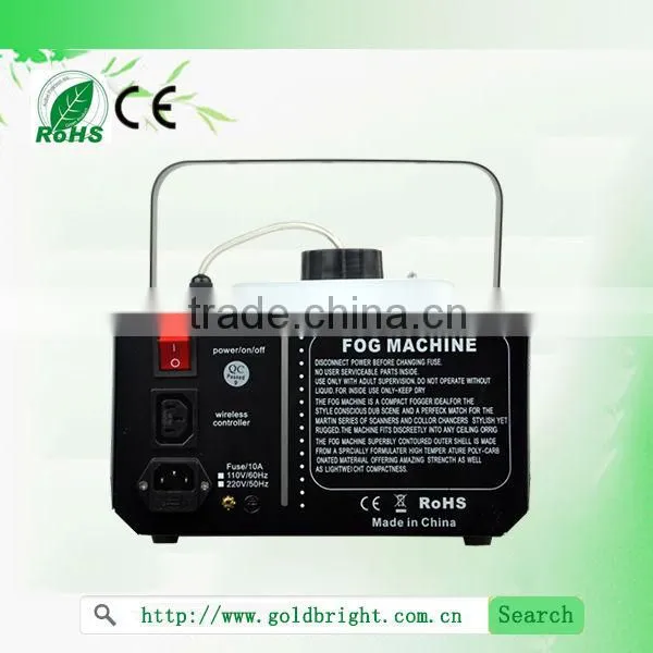 goldbright GK004 1500W heater liquid smoke effect machine