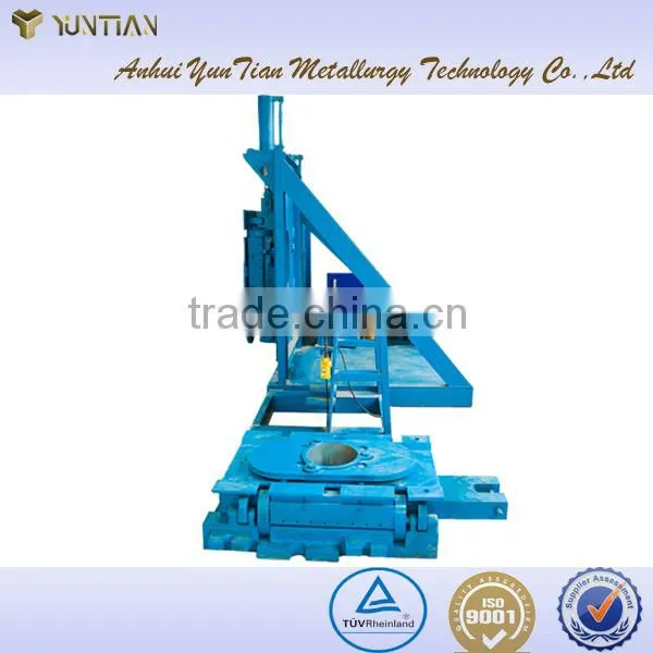 Slide gate stopping slag and infrared slag detection equipment