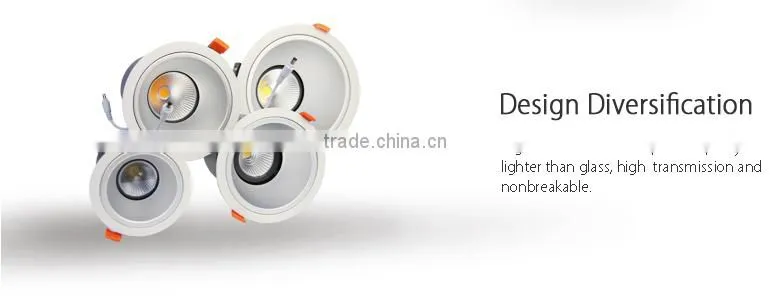 high-efficiency cob light Circular led wall wash light
