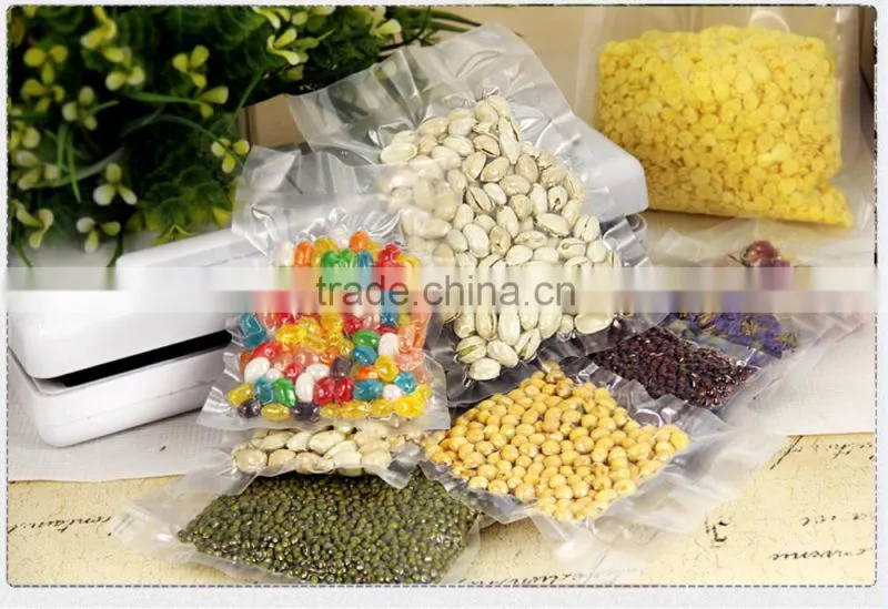 Plastic food vaccum bag
