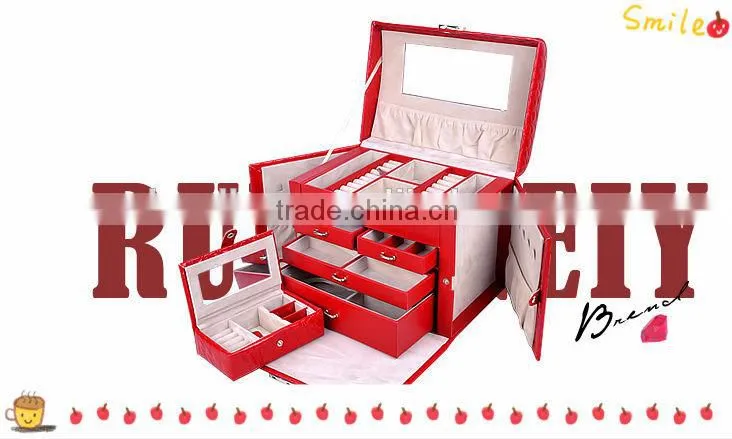 large jewellery cartons boxes faux leather storage box cosmetic storage box