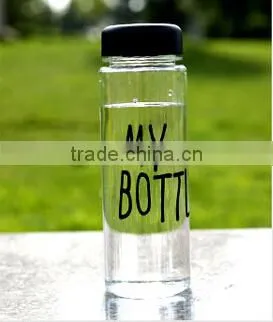 Tritain BPA free plastic drinking bottles for juice/milk/fresh fruit