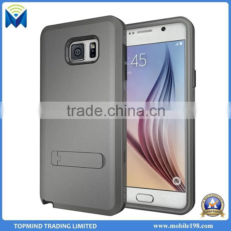 Mobile phone case for samsung galaxy note 5 case with bracket