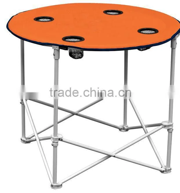 600D Folded Outdoor Specific Use Camp Portable Folding Round Table