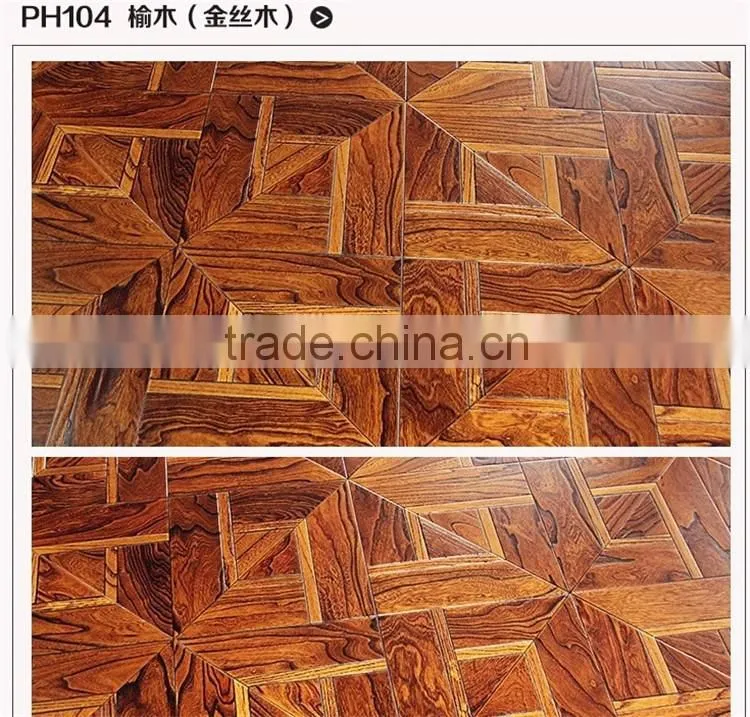 solid wood elm wood low price 2016 Heat resistant flooring