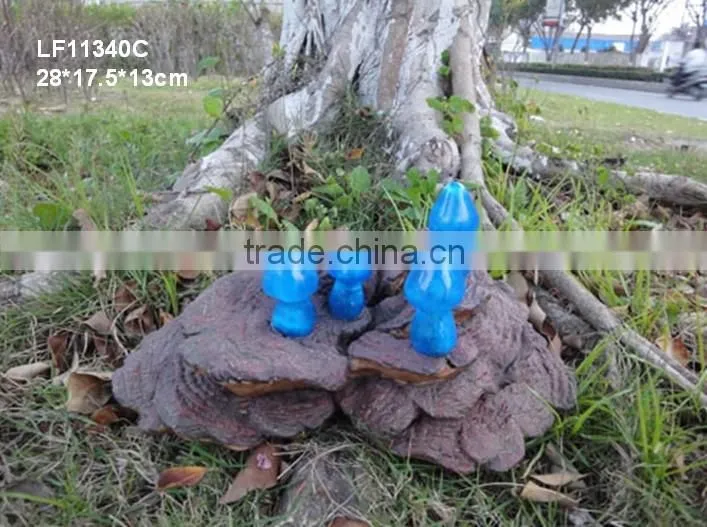 outdoor resin mushroom led lights