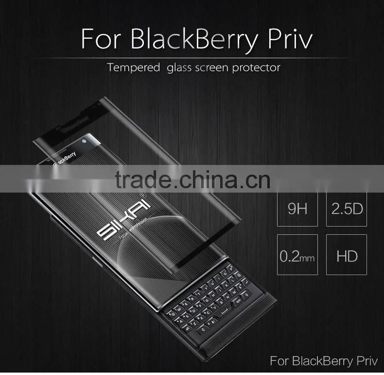 For Blackberry Priv Premium Tempered Glass Screen Protector for Blackberry priv Glass Protector