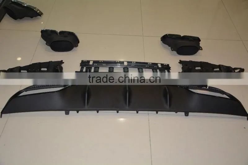Rear bumper Diffuser kits For Mercedes Benz W205 C63 AMG
