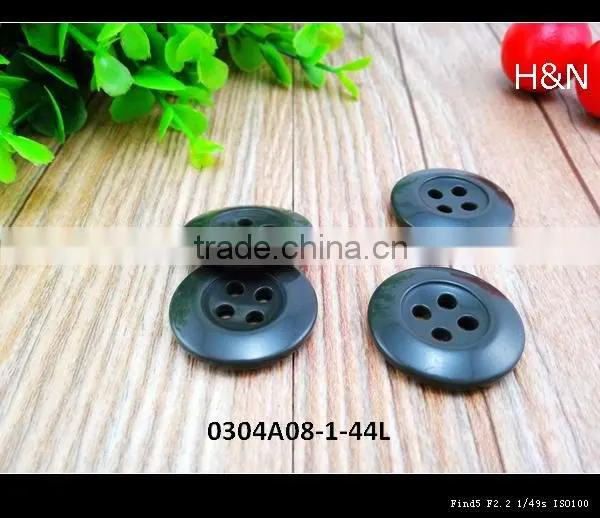 factory wholesale black coat buttons for garment
