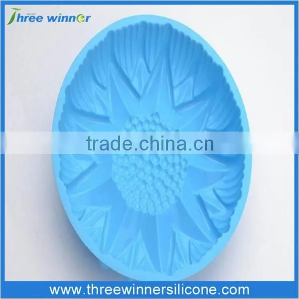 Big cake mold for home usage with sunflower new design