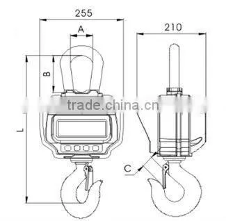 Hanging scale