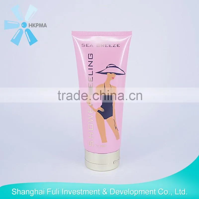 manufacture cosmetic tubes with flip top cap