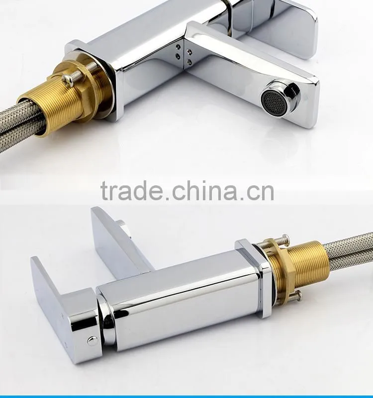 Zinc Handle Brass Basin Wash Basin Tap