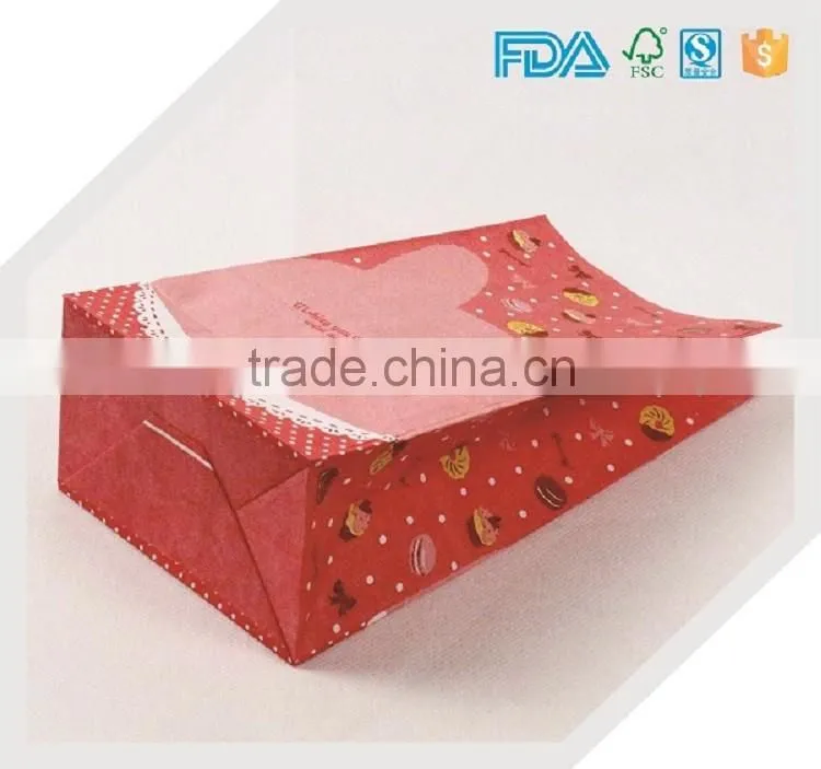 china manufacturer OEM waterproof food packaging paper bag