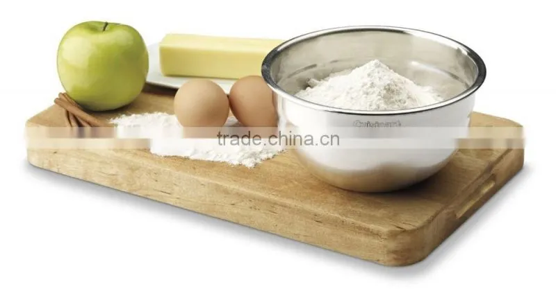 Mirror stainless steel mixing bowls set