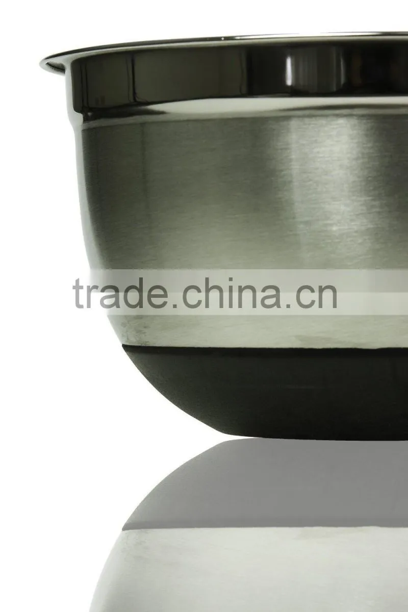 Stainless Steel silicone mixing bowl set
