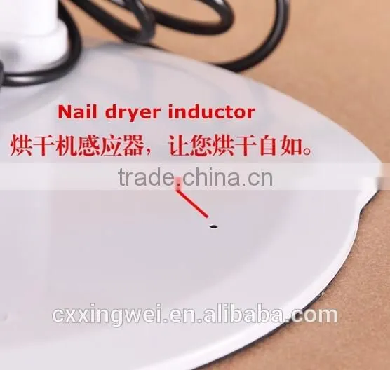 400w hot and cool wind energy LED nail lamp for titan gel hand dryer