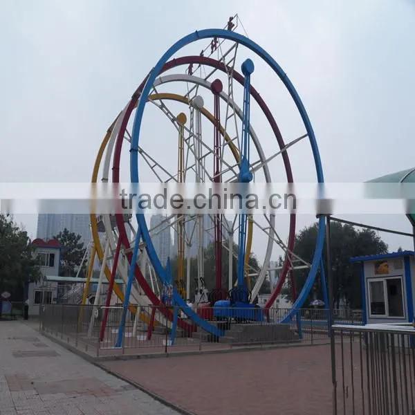 Super Attraction kids rides Carnival games ferris ring car