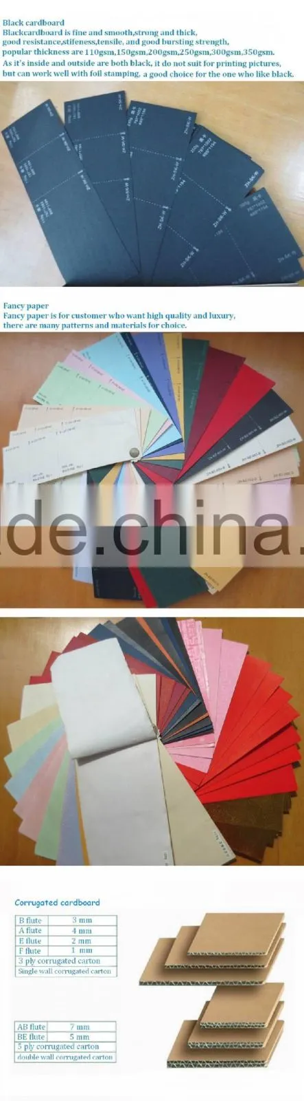 Offset printing colour corrugated box