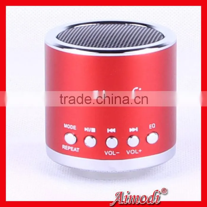 round portable speaker of new product 2015